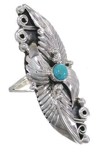 Turquoise Sterling Silver Ring Size 7-1/2 VS60913